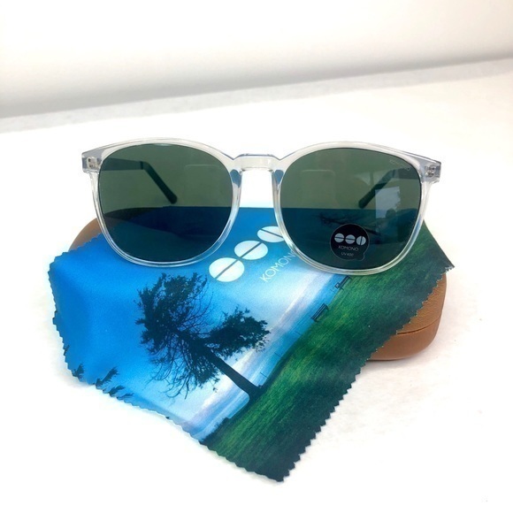 Komono Accessories - KOMONO Urkel Clear/Silver Sunglasses (NEW) 🕶